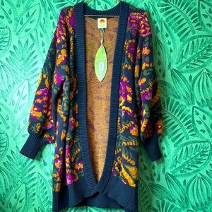 Farm Rio made in Brazil Cardigan NWT’s sz L